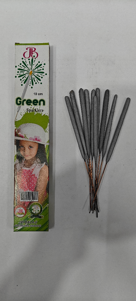 10CMGREENSPARKLERS